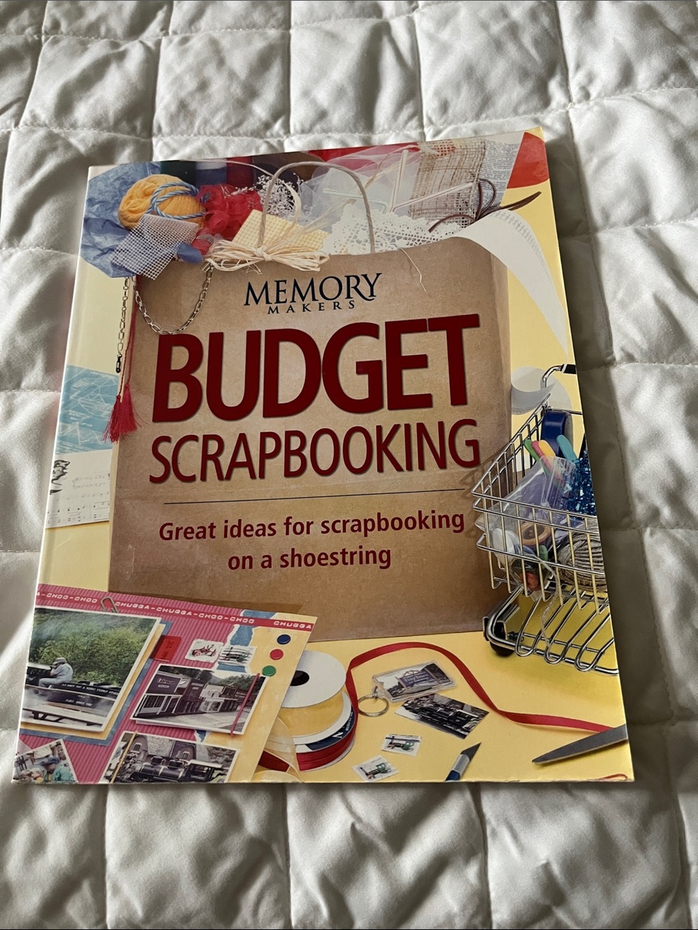 Budget Scrapbooking - Yellow Cover